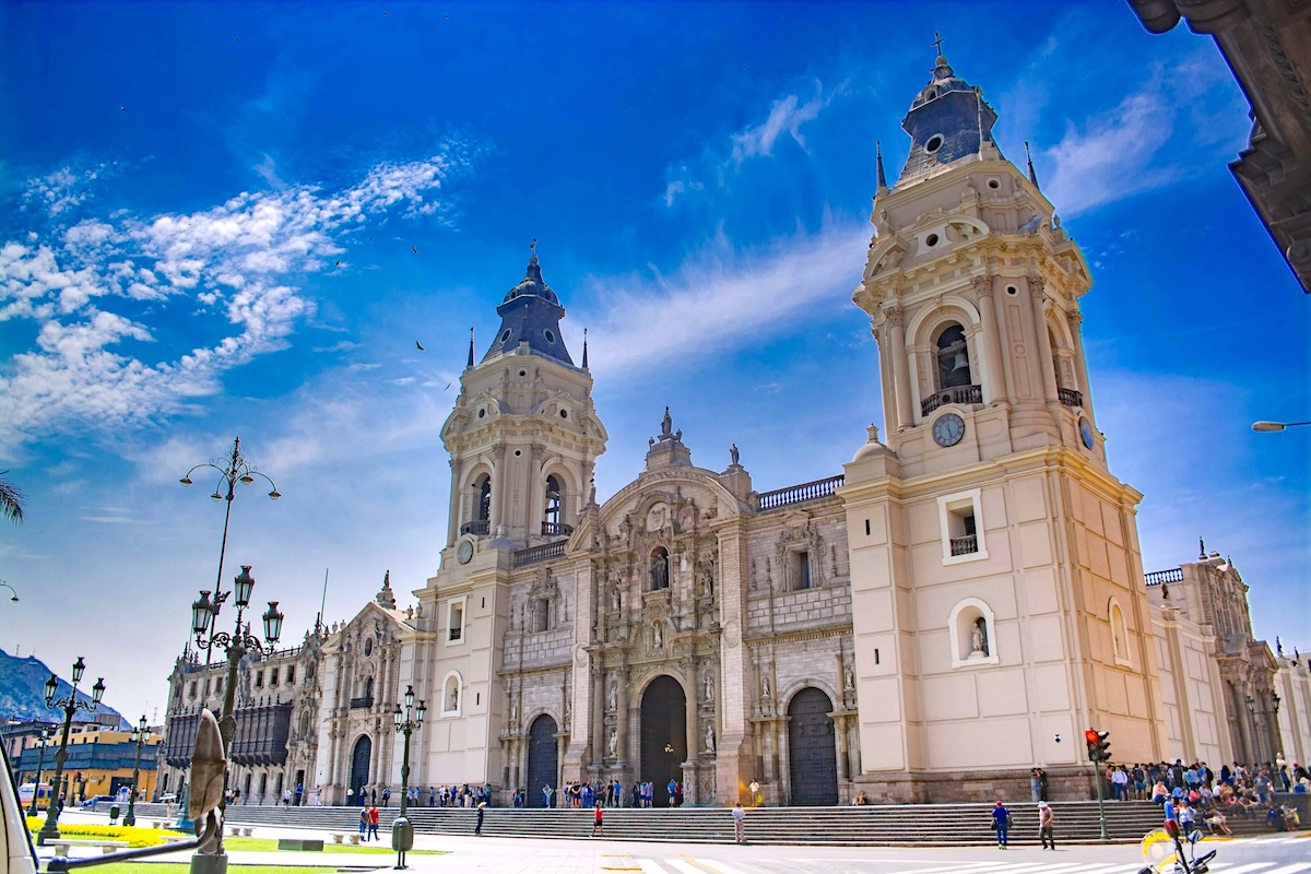 Metropolitan Cathedral of Lima (begun in 1535 on site of Inca shrine of Puma Inti, finished 1797)